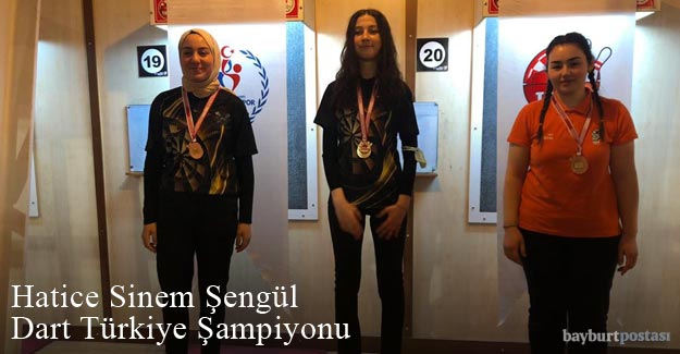 Bayburt Üniversitesi Sporcusu Hatice Sinem Şengül Türkiye Şampiyonu
