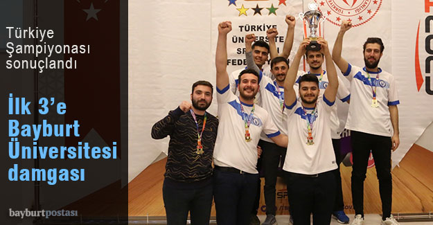 Bayburt Üniversitesi Bowling Türkiye Şampiyonası'da İlk 3'e Damga Vurdu