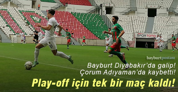Bayburt Özel İdarespor, Diyarbakır deplasmanını kayıpsız atlattı!