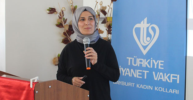 Türkiye Diyanet Vakfı çalışmaları Bayburt'ta anlatıldı