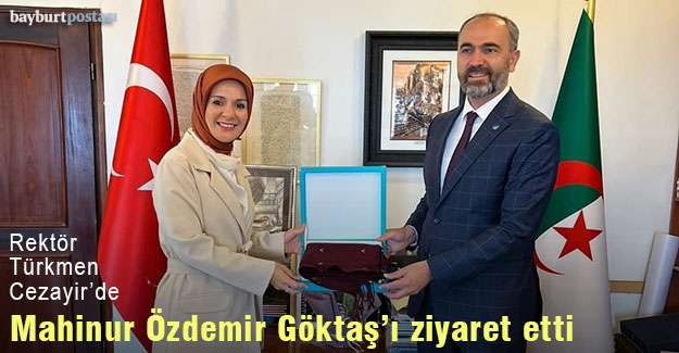 Rektör Türkmen'den Büyükelçi Mahinur Özdemir Göktaş'a ziyaret