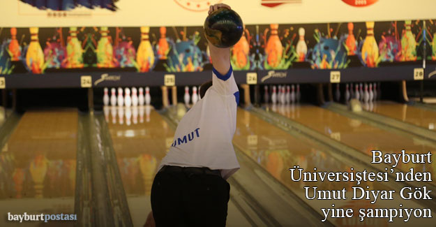 Ümit Diyar Gök, bowling turnuvasından altın madalya ile döndü