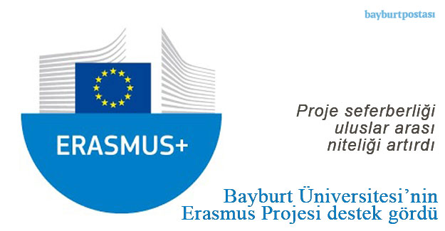 Bayburt Üniversitesi'nin Erasmus Projesi destek gördü