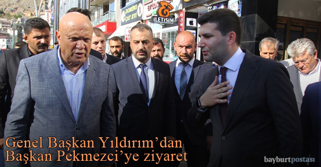 Genel Başkanı Ahmet Yiğit Yıldırım’dan Belediye Başkanı Pekmezci’ye Ziyaret 