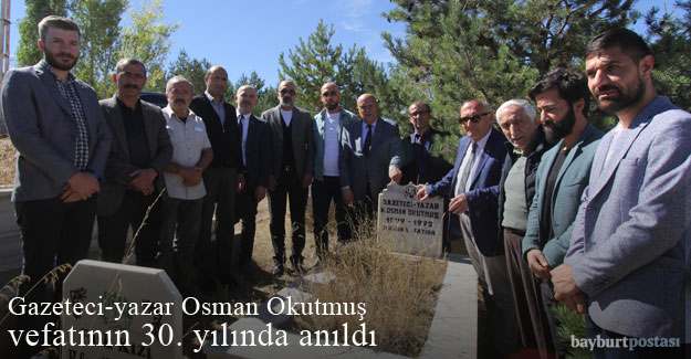 Bayburt Gazeteciler Cemiyeti, gazeteci-yazar Osman Okutmuş'u andı