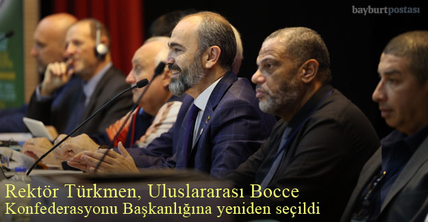 Rektör Türkmen, Uluslararası Bocce Konfederasyonu Başkanlığına Yeniden Seçildi
