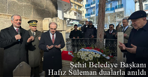 Şehit Bayburt Belediye Başkanı Hafız Süleyman anıldı
