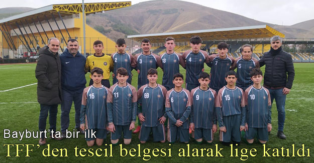 Bayburt Anadolu İmam Hatip Spor Kulübü U-15 Liginde