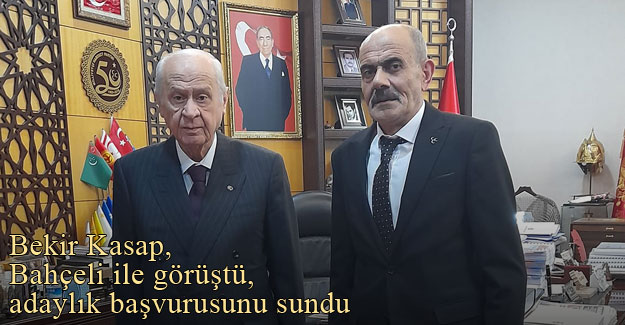 MHP Bayburt Milletvekili Aday Adayı Bekir Kasap, başvurusunu Ankara'da yaptı