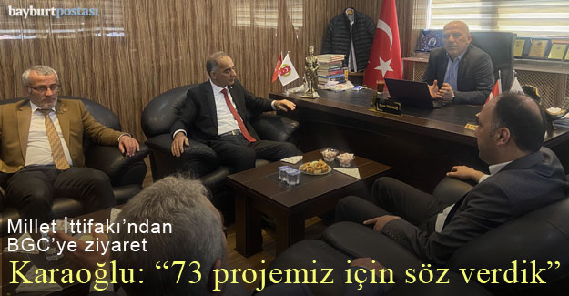 Karaoğlu: "Bayburt için şuana kadar 73 proje açıkladık"