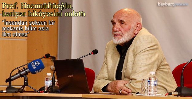 Prof. Dr. Hacımüftüoğlu, Kariyer Hikayesini Anlattı
