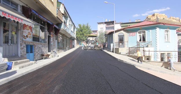 Bayburt Belediyesi'nin asfalt çalışmaları