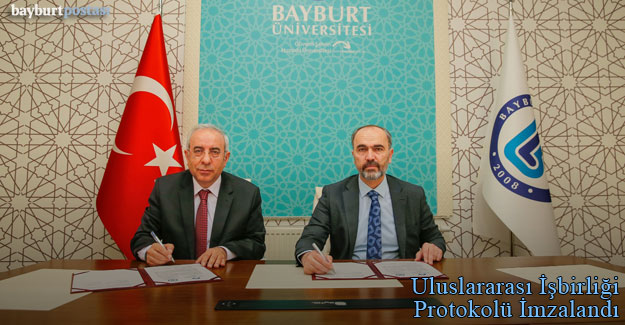 Bayburt Üniversitesi ile Hoca Ahmet Yesevi Üniversitesi arasında protokol