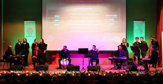 Bayburt'ta Müzik Öğretmenlerinden Tasavvuf Müziği Konseri