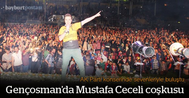 AK Parti'den Mustafa Ceceli konseri