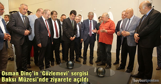 Heykeltraş Osman Dinç'in “Gözlemevi” Sergisi Baksı Müzesi'nde ziyarete açıldı