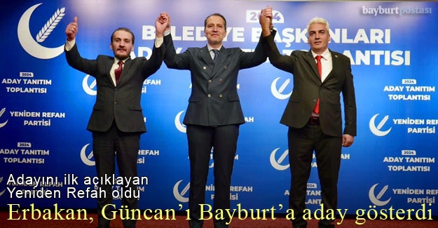 Yeniden Refah Partisi Bayburt Belediye Başkan Adayı Mustafa Güncan