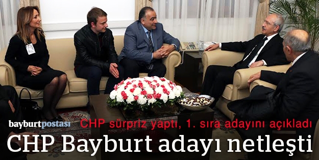 CHP Bayburt milletvekili adayını açıkladı