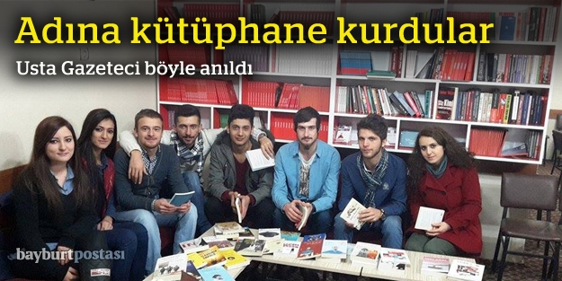 CHP'li gençler usta gazeteciyi unutmadı