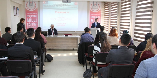 Erzurum İl Milli Eğitim, proje çalışıyor