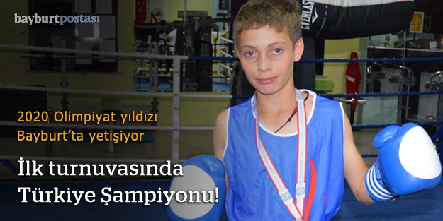 İlk turnuvasında Türkiye Şampiyonu oldu!