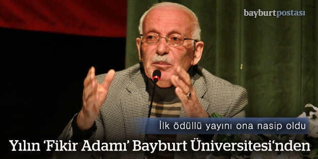 Prof. Tozlu’ya “Yılın Fikir Adamı” Ödülü