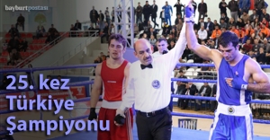 Önder Şipal 25. kez Türkiye Şampiyonu