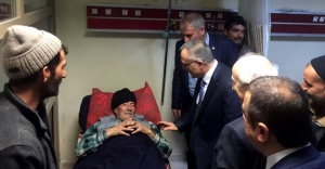 Bakan Ağbal'dan ilk ziyaret hastaneye