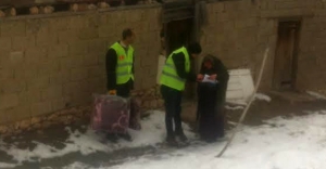 MÜS-DER, kış yardımlarına devam ediyor