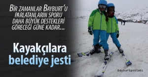 Bayburt Belediyesi kayakçıları taşıyacak