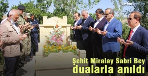 Miralay Sabri Bey’in kabri ziyaret edildi