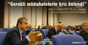 Kavcıoğlu, Plan ve Bütçe Komisyonunda konuştu