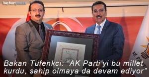 Bakan Tüfenkci, Siyaset Akademesi açılışında konuştu