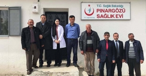 Kaymakam Haskırış'tan, Pınargözü'ne ziyaret