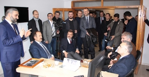Maliye Bakanı Ağbal'dan AA Bayburt Temsilciliğine ziyaret