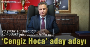 Karakaşoğlu, görevinden istifa etti