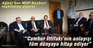 Ağbal'dan MHP'ye ziyaret
