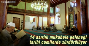 Mukabele geleneği asırlık camilerde yaşatılıyor