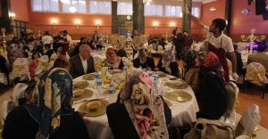 Şehit aileleri iftar sofrasında bir araya geldi