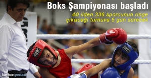 Bayburt, Alt Minikler Türkiye Boks Şampiyonası'na ev sahipliği yapıyor