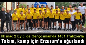 Bayburt İl Özel İdare, 11 günlük kamp için Erzurum'a uğurlandı