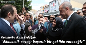 Erdoğan: "Ekonomik savaşı başarılı bir şekilde vereceğiz"