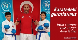 Karate Milli Takımında üç Bayburtlu
