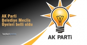 AK Parti Belediye Meclis Üyeleri