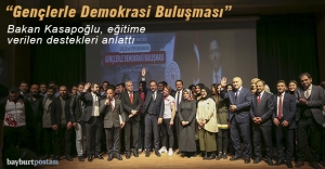 Bakan Kasapoğlu, "Gençlerle Demokrasi Buluşması"nda
