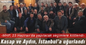 Kasap ve Aydın İstanbul’da Cumhur İttifakı’na destek isteyecek