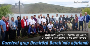 Başkan Arslan Gürer, bölge gazetecilerini ağırladı