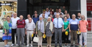 Trabzonlu Gazetecilerden Başkan Pekmezci'ye ziyaret
