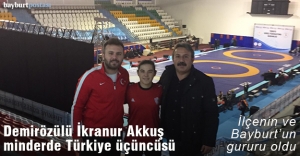 İkranur Akkuş, Güreşte Türkiye Üçüncüsü