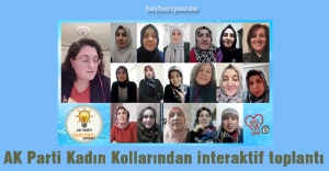 AK Parti Kadın Kolları, interaktif olarak toplandı